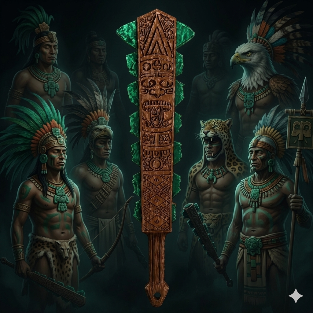 The Macuahuitl (green)